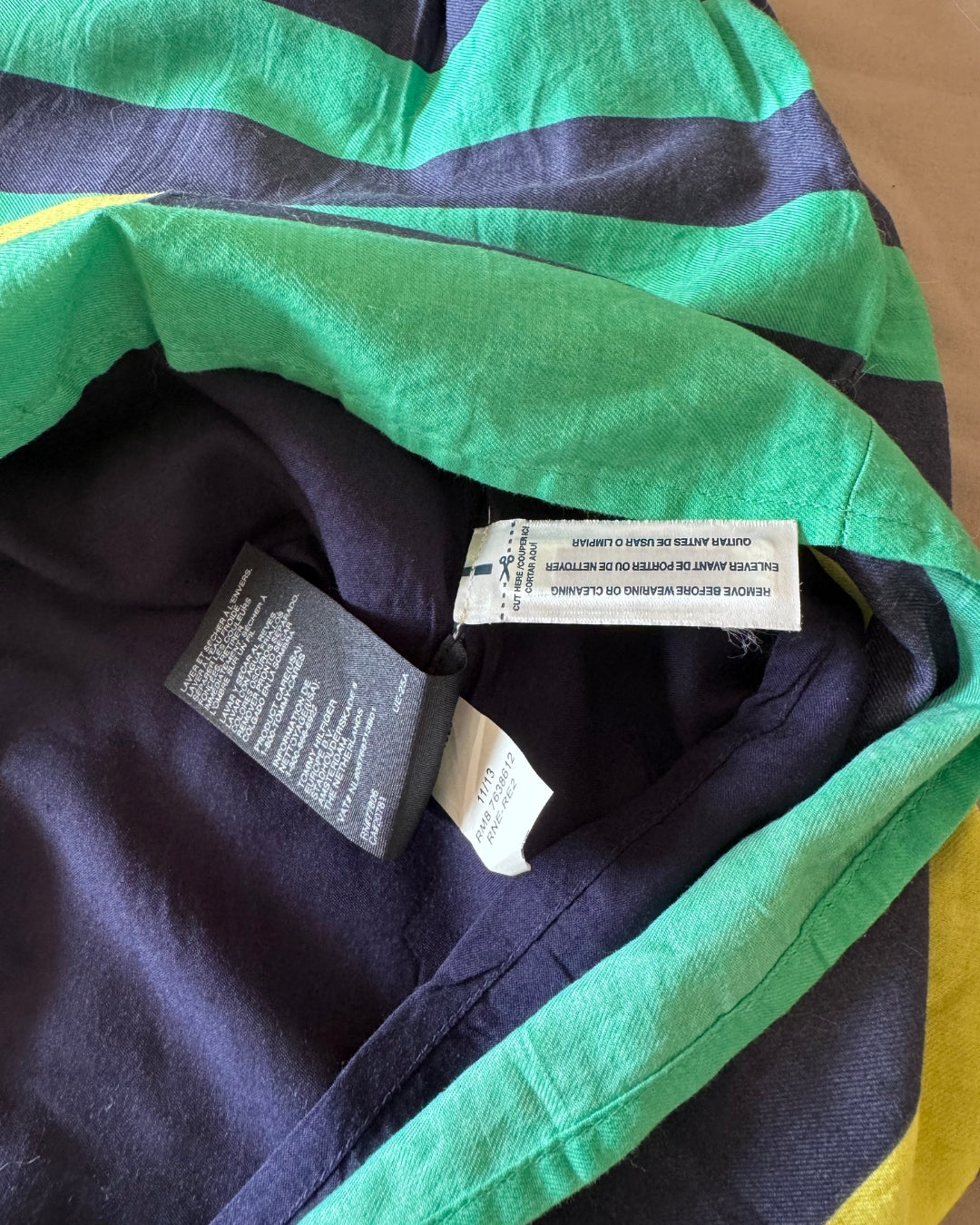 Vestido a rayas Tommy Hilfiger